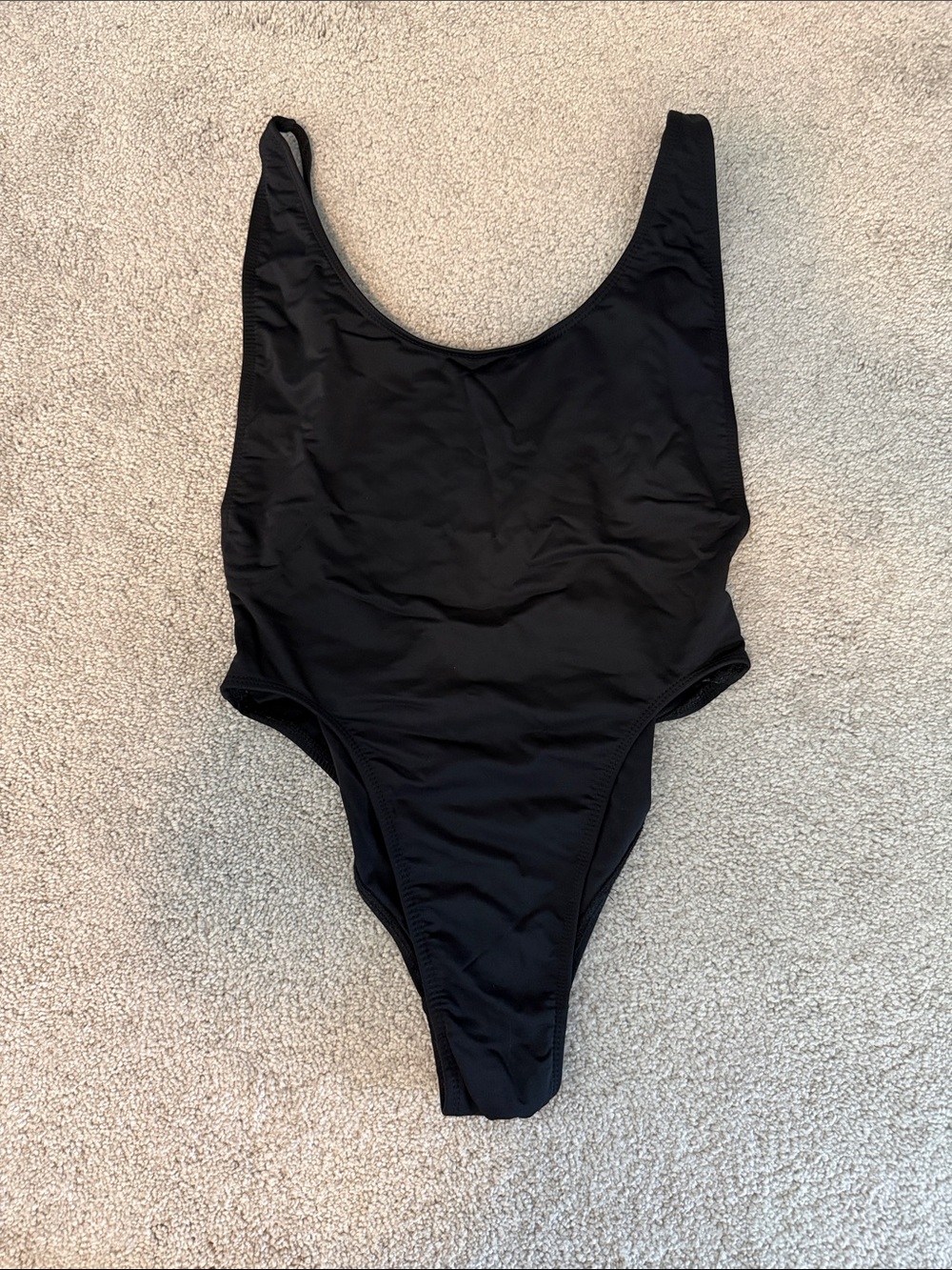 Lioness High Cut Black One-Piece Swimsuit
